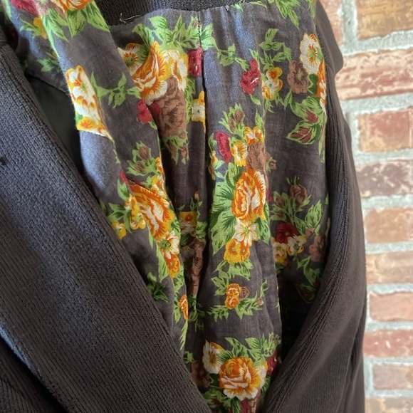 Free People Peplum Gray Tulle Embellished Blazer - Picture 6 of 7